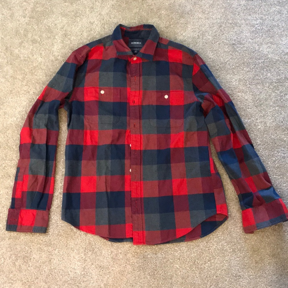 Bonobos Flannel Button Down